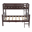Dorel Living Airlie Twin over Full Bunk Bed in Espresso