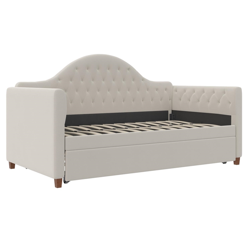 Little Seeds Rowan Valley Arden Twin Daybed with Trundle in Dove Gray