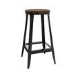 Dorel Living Kelsey Kitchen Island with 2 Stools in Gray