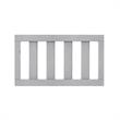 Little Seeds Finch Toddler Rail Conversion Kit for Crib in Rustic Gray