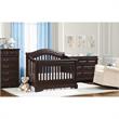 Bertini Castlebrook Full-Size Bed Rails in Espresso
