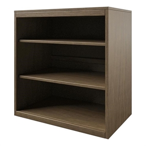 DHP Maruva Open 3 Shelf Storage Unit  Kids Bedroom Organizer in French Gray
