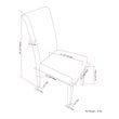 Avalon Parson Dining Chair (Set of 2) in Tanners Brown