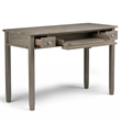 Simpli Home Warm Shaker Wood Transitional 48