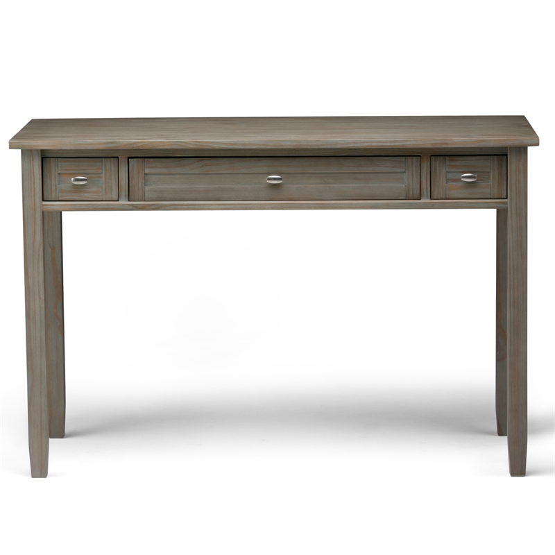 Simpli Home Warm Shaker Wood Transitional 48