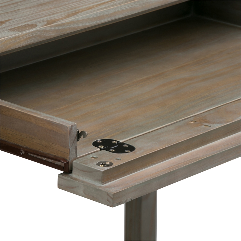 Simpli Home Warm Shaker Wood Transitional 48