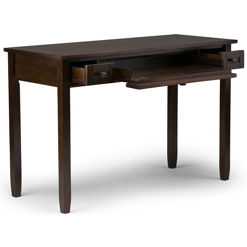 Simpli Home Warm Shaker Wood Transitional 48