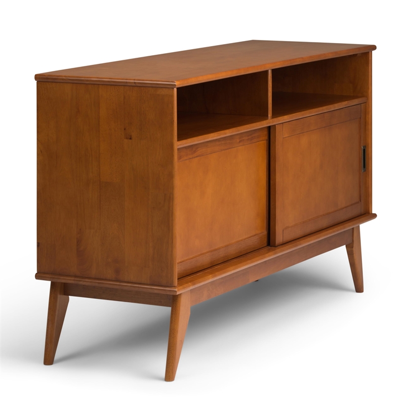 Simpli Home Draper Solid Wood 54