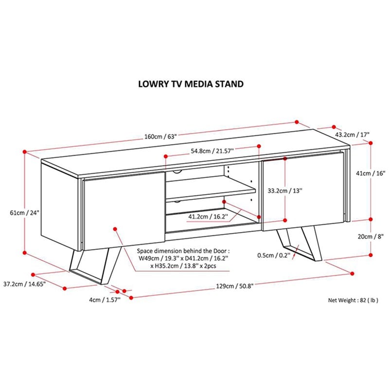 Simpli Home Lowry 63