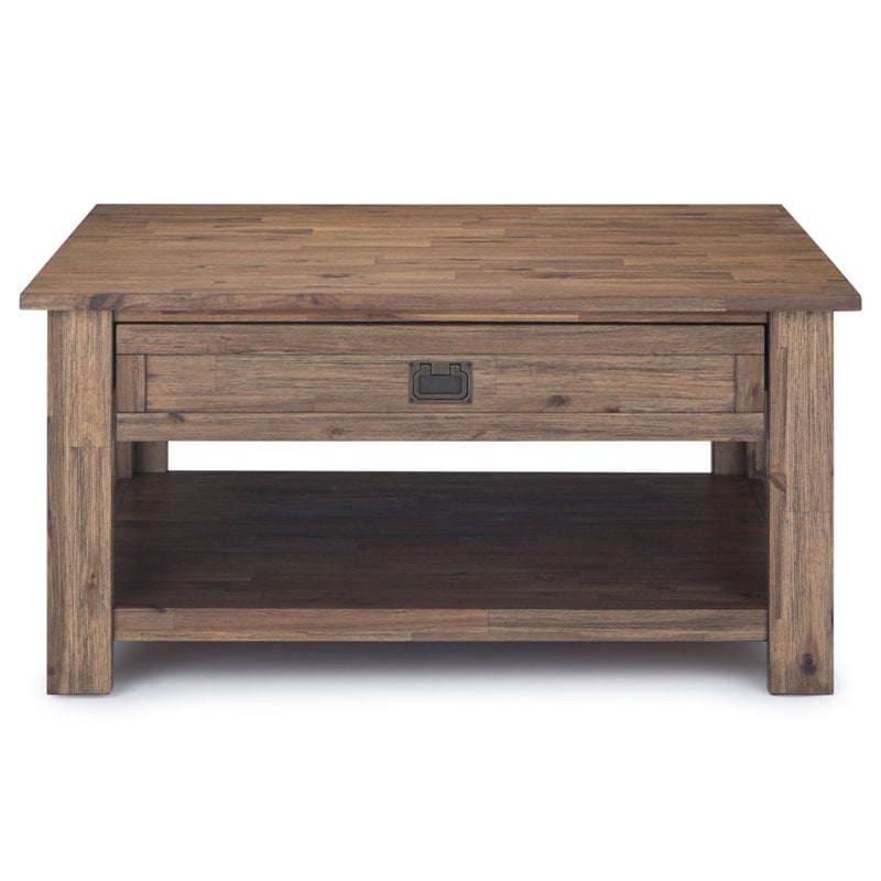Simpli Home Monroe SOLID ACACIA WOOD 38 