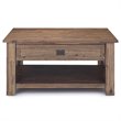 Simpli Home Monroe SOLID ACACIA WOOD 38 