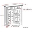 Simpli Home Acadian Wood 36