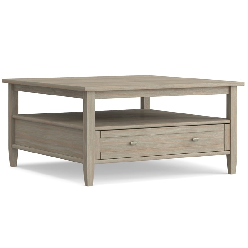 Simpli Home Warm Shaker Wood 36