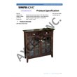 Simpli Home Acadian Wood 36
