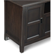 Simpli Home Burlington Wood 72