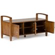 Simpli Home Warm Shaker Wood 44
