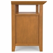 Amherst 54 inch Wide Solid Wood Transitional TV Stand in Light Golden Brown