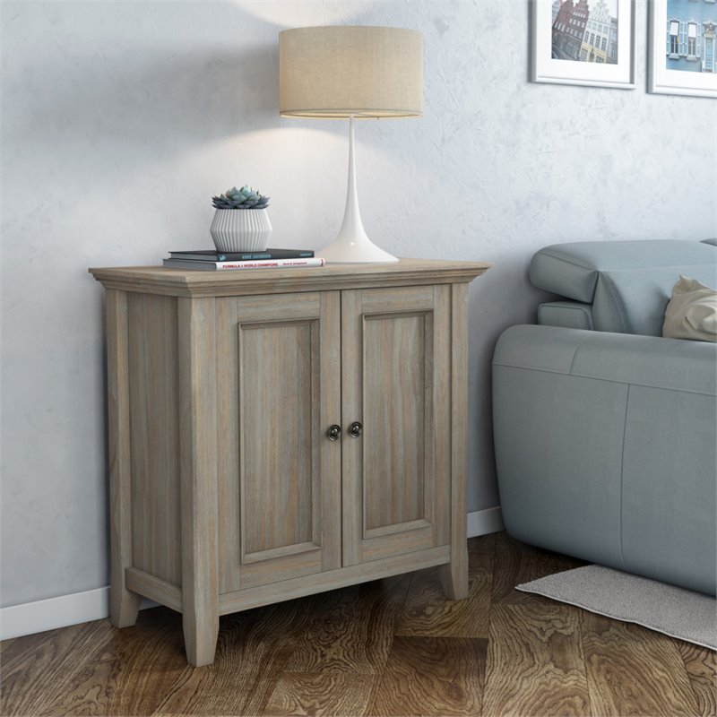 Simpli Home Amherst Solid Wood 32