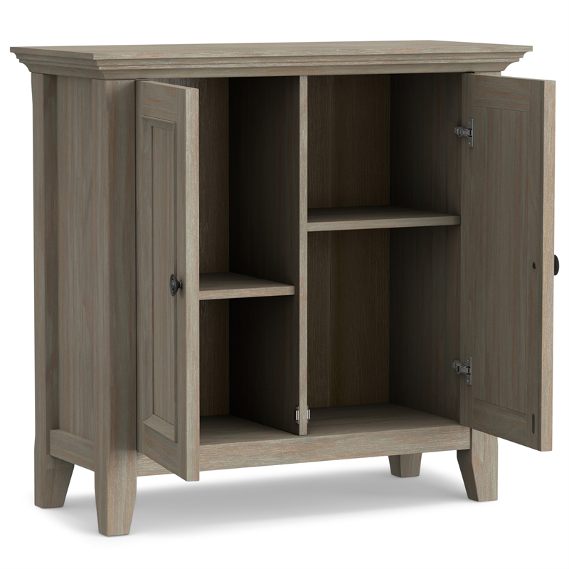 Simpli Home Amherst Solid Wood 32