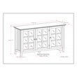 Simpli Home Acadian Wood 62
