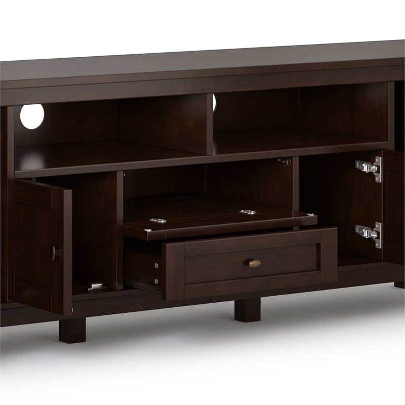 Simpli Home Warm Shaker Wood 72