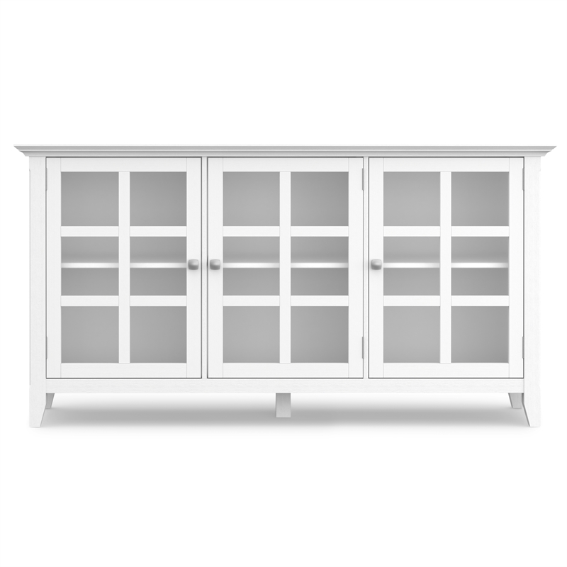 Simpli Home Acadian Solid Wood 62 