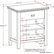 Simpli Home Artisan Wood 24