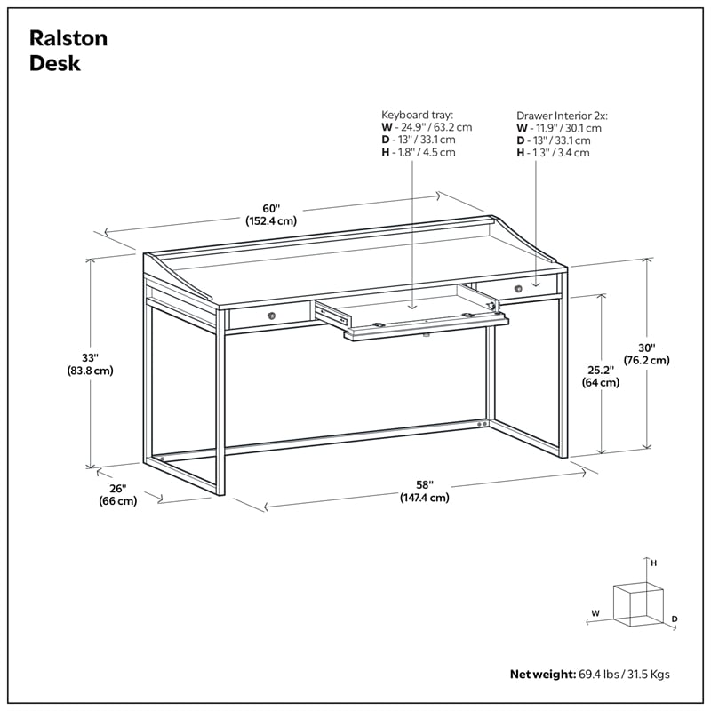 Simpli Home Ralston 60