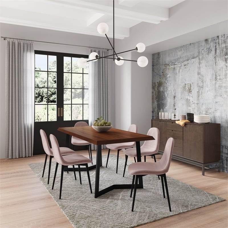 Eldon 6 x 9 Area Rug Contemporary in Sand Dollar
