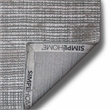 Paynes 6 x 9 Area Rug Contemporary in Silver