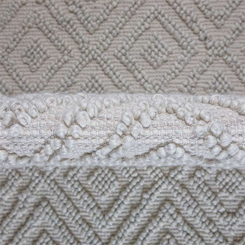 Mead 6 x 9 Area Rug Contemporary in Ivory