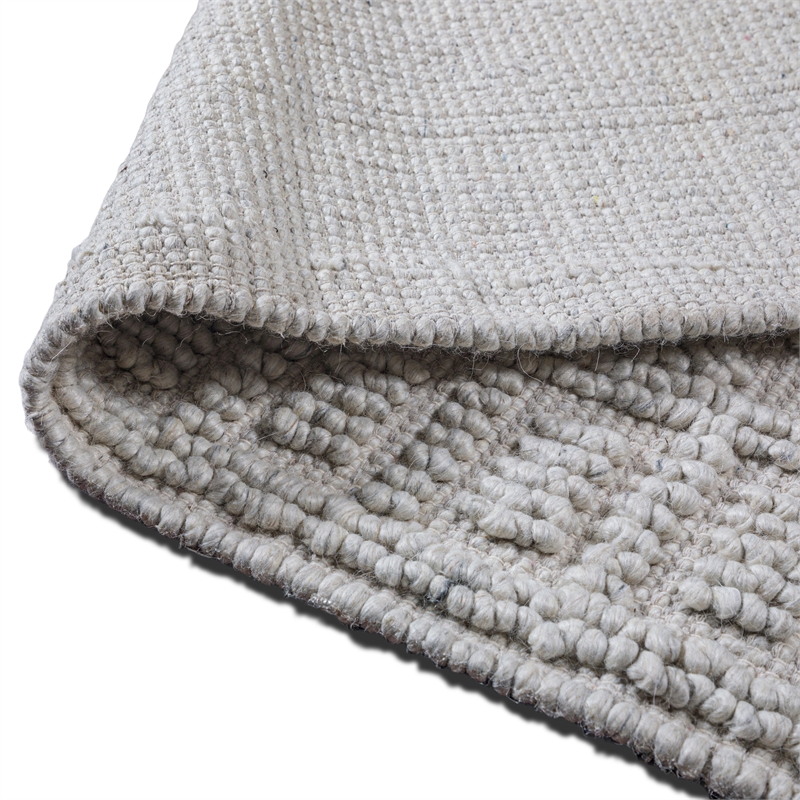 Mead 6 x 9 Area Rug Contemporary in Ivory