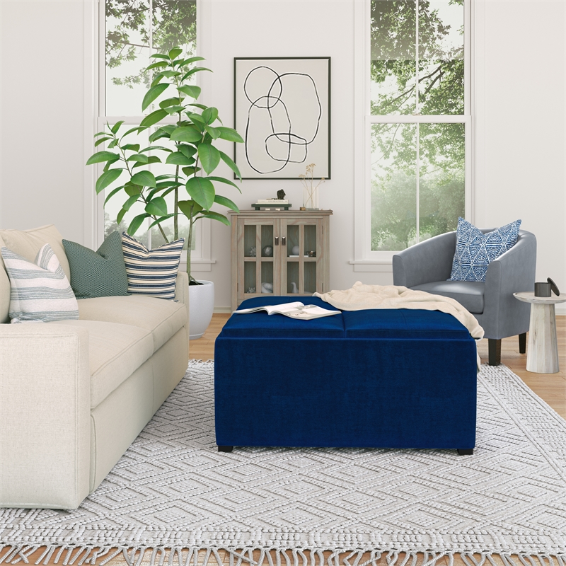 Mead 6 x 9 Area Rug Contemporary in Ivory