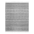 Banning 8 x 10 Area Rug Contemporary in Gray and Ivory