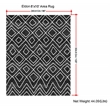 Eldon 8 x 10 Area Rug Contemporary in sand dollar