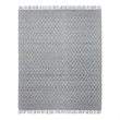 Ogden 8 x 10 Area Rug Contemporary in Ivory and Teal