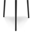 Tanner  Mid Century Modern 19 inch Wide Metal Metal Side Table in Gold