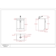 Kyle Transitional 24 inch Laundry Cabinet with Faucet and Stainless Steel Sink