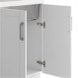 Kyle Transitional 28 inch Laundry Cabinet with Faucet and Stainless Steel Sink