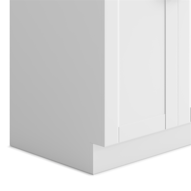 Kyle Transitional 28 inch Laundry Cabinet with Faucet and Stainless Steel Sink