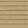 Bayshore 43 inch Wide Contemporary Outdoor Coffee Table in Light Teak