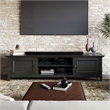 Amherst 72 inch Wide Solid Wood Transitional Low TV Stand in Hickory Brown