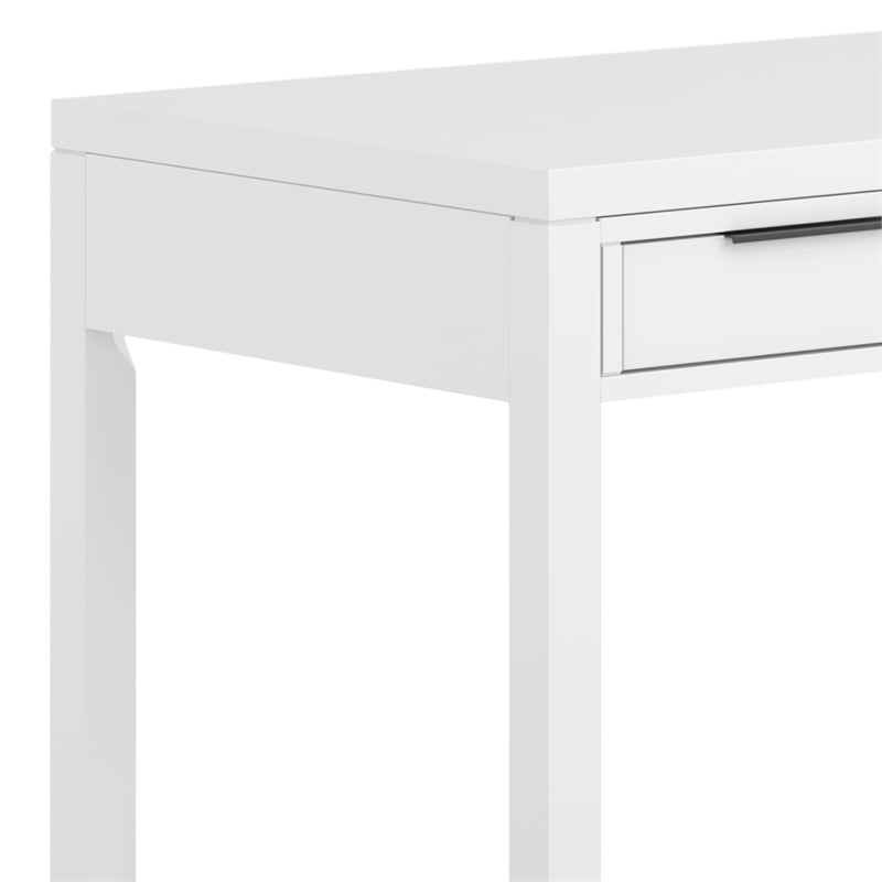 Hollander SOLID WOOD Contemporary 60 inch Wide Desk in White