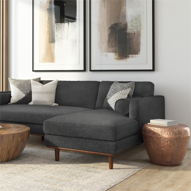 Preston Modern Industrial 22 inch Wide Metal Metal Side Table in Antique Copper