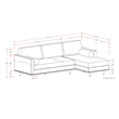 Morrison Mid Century Sectional 102
