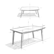 Draper HARDWOOD & Rubberwood 66 x40