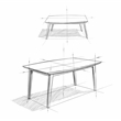 Draper HARDWOOD & Rubberwood 66 x40