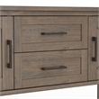 Ela SOLID WOOD 48 inch Wide Transitional Console Table in Smoky Brown