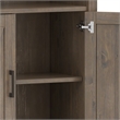 Ela SOLID WOOD 72 inch x 30 inch Transitional Bookcase in Smoky Brown