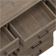 Ela SOLID WOOD 54 inch Wide Transitional Sideboard  in Smoky Brown